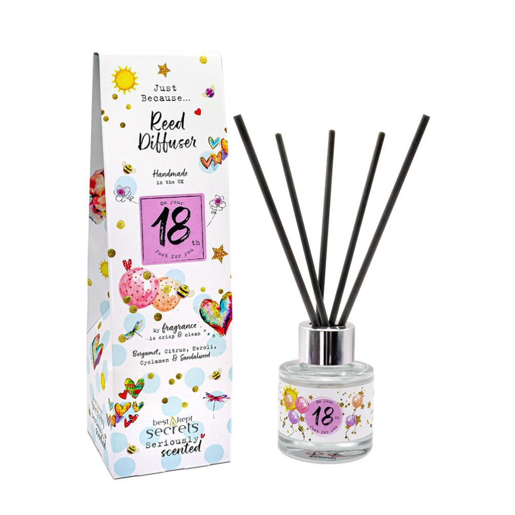 Best Kept Secrets 18th Birthday Sparkly Reed Diffuser - 50ml £8.99